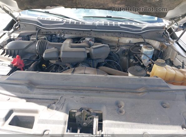 1FT7W3B61HEE98594 2017 FORD F350 Серебряный Вид сзади