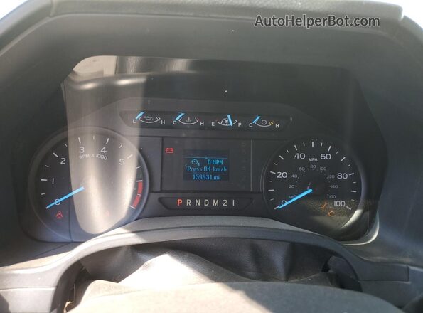 1FT7X2A61JEB30110 2018 FORD F250 Белый Вид щитка приборов