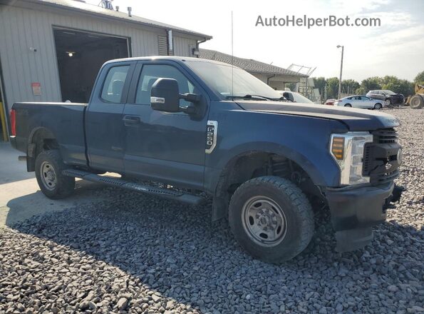 1FT7X2B65JEC65475 2018 FORD F250 Синий Передняя правая четверть