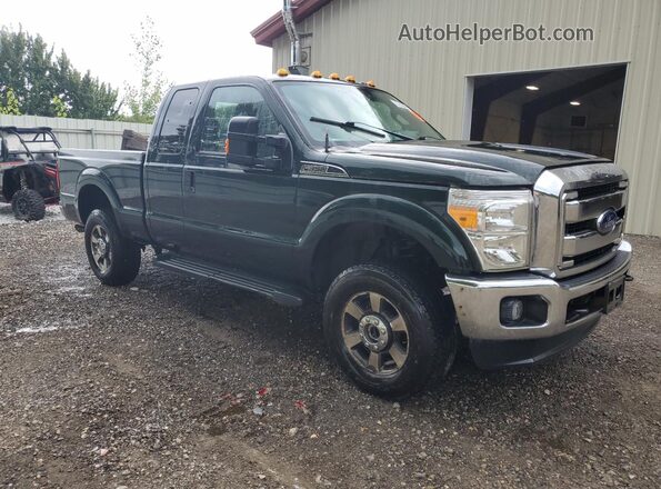 1FT7X3B60GEB46814 2016 FORD F350 Green Front right