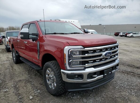 1FT8W2BM4PEE11055 2023 FORD F250 Красный Передняя правая четверть