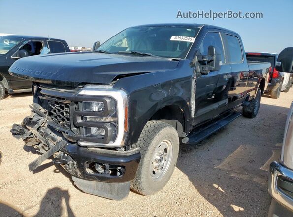 1FT8W2BT0RED01663 2024 FORD F250 Black Առջևի ձախ երեք քառորդ տեսարան