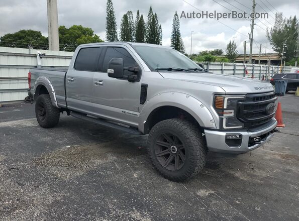 1FT8W2BT6MEE04045 2021 FORD F250 Silver Передня права чверть