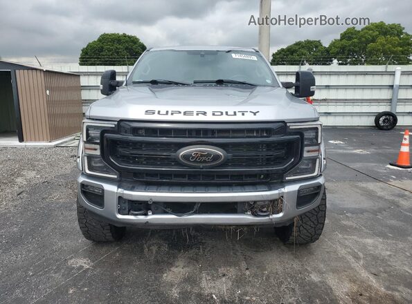 1FT8W2BT6MEE04045 2021 FORD F250 Silver Вид спереду