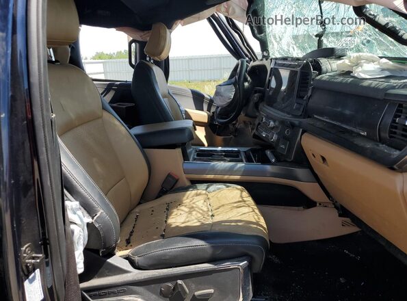 1FT8W2BT9PEE18381 2023 FORD F250 Синий Вид салона спереди