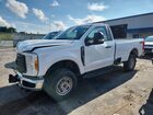 2023 Ford F250 Super Duty White vin: 1FTBF2BA5PEC28355