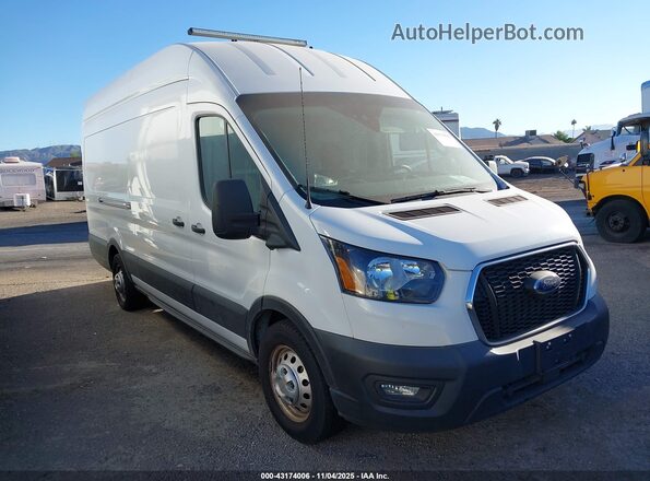 1FTBW3UG5NKA50467 2022 FORD TRANSIT-350 White Przód prawy