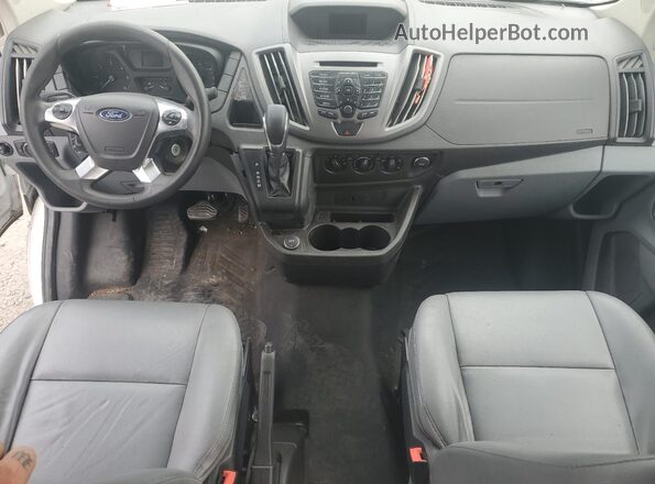 1FTBW3XV1JKA15686 2018 FORD TRANSIT Белый Вид панели приборов