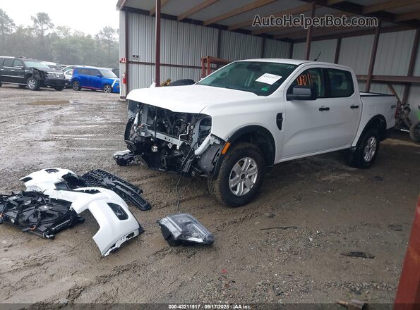 1FTER4PH7RLE42882 2024 FORD RANG White Առջևի ձախ երեք քառորդ տեսարան