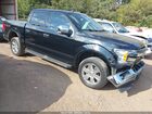 2018 Ford F-150 Lariat Black vin: 1FTEW1EG1JFE55731