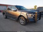 2018 Ford F-150 Lariat Gray vin: 1FTEW1EG2JKE29453