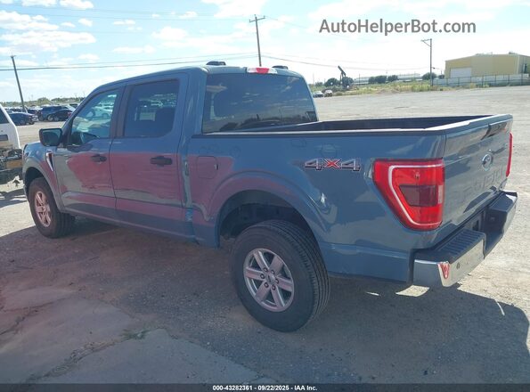 1FTFW1E82PKD34915 2023 FORD F150 Blue 360 interior view