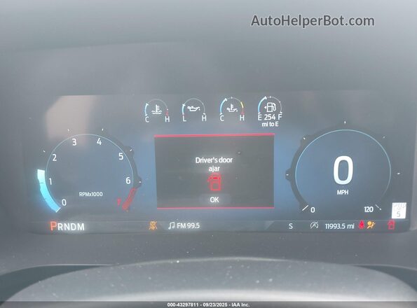 1FTFW3L85RKF58567 2024 FORD F150 Черный Вид задних сидений