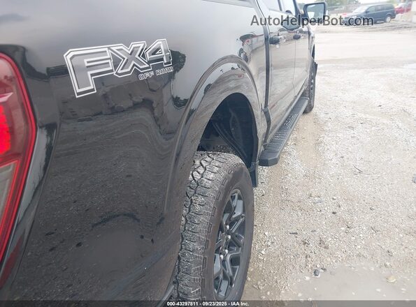 1FTFW3L85RKF58567 2024 FORD F150 Черный Вид щитка приборов