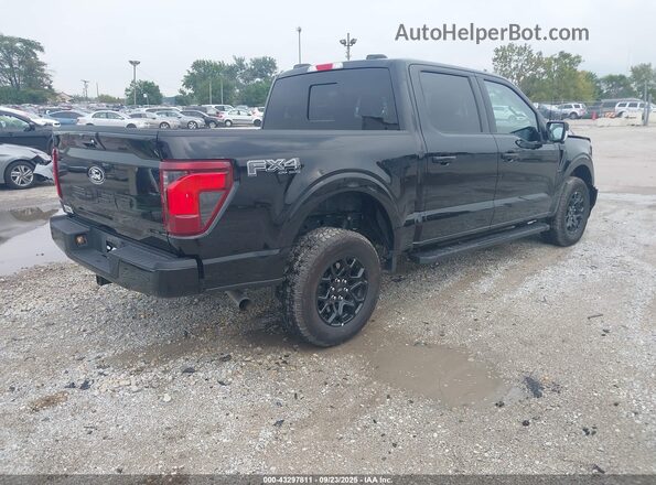 1FTFW3L85RKF58567 2024 FORD F150 Черный Задняя правая четверть
