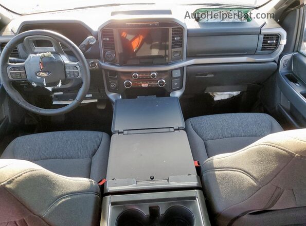 1FTFW3LD2RFA86138 2024 FORD F150 Серый Вид панели приборов