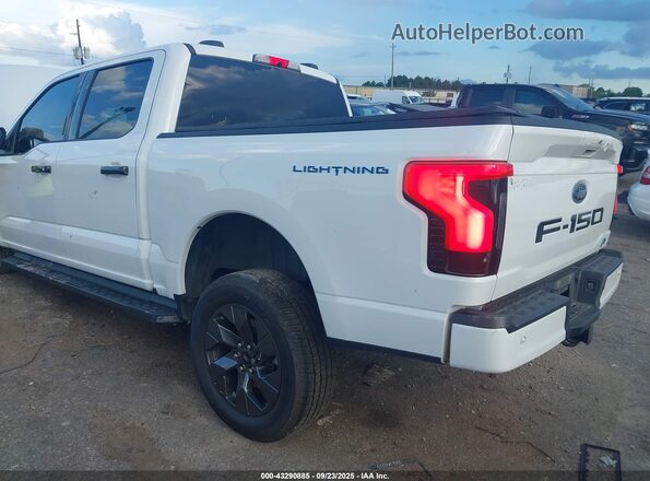 1FTVW1EV2PWG36330 2023 FORD F-150 LIGHTNING Белый Задняя левая четверть
