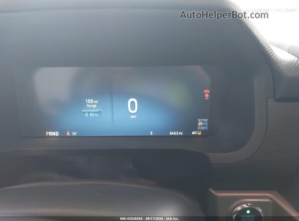 1FTVW3LK3SWG21672 2025 FORD F-150 LIGHTNING Серый Вид задних сидений