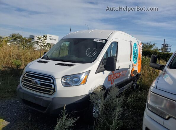 1FTYR2CG3JKB26615 2018 FORD TRANSIT White Front left