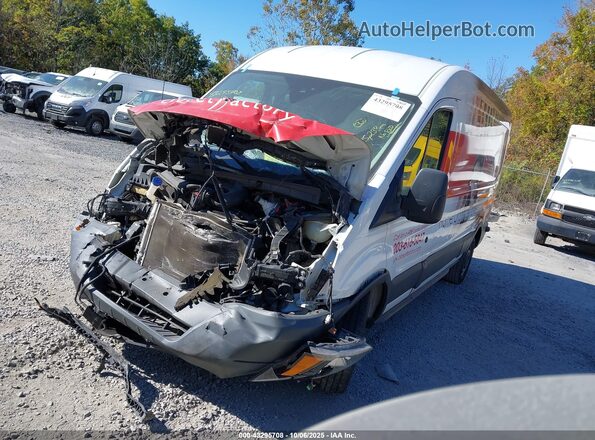 1FTYR2CM1HKA08904 2017 FORD TRANSIT-250 White Առջևի ձախ երեք քառորդ տեսարան