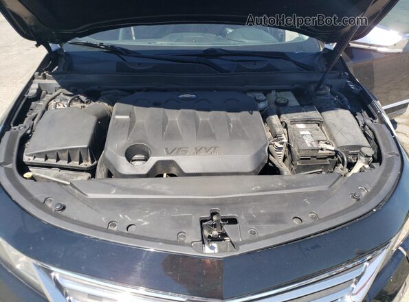 1G1105S38LU106856 2020 CHEVROLET IMPALA Black Widok wnętrza z tyłu