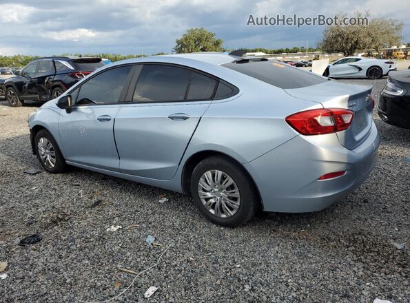 1G1BC5SM7J7140397 2018 CHEVROLET CRUZE Blue Հետևի ձախ