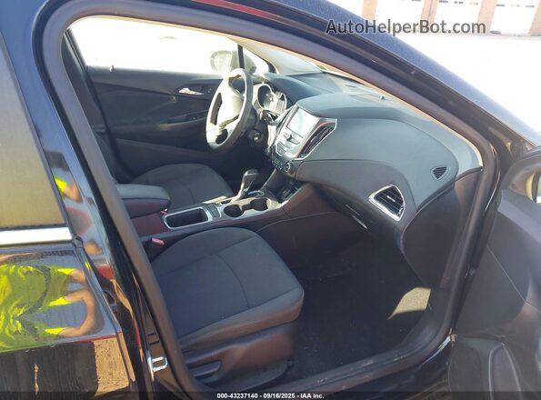 1G1BE5SM2H7275016 2017 CHEVROLET CRUZE Черный Вид салона спереди