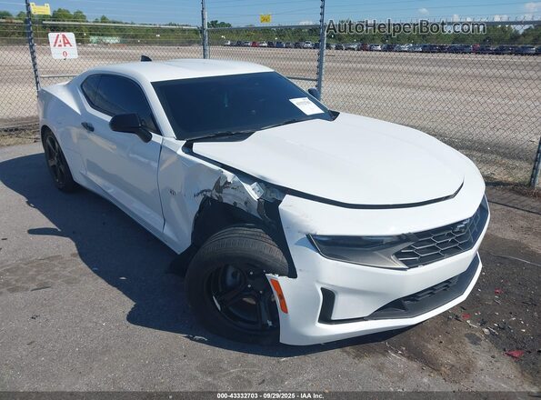 1G1FB1RX0P0159629 2023 CHEVROLET CAMARO Белый Передняя правая четверть