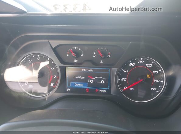 1G1FB1RX0P0159629 2023 CHEVROLET CAMARO Белый Вид задних сидений