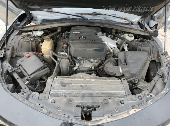 1G1FB1RX6J0133401 2018 CHEVROLET CAMARO Черный Вид задней части салона