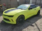 2018 Chevrolet Camaro Lt Зеленый vin: 1G1FB3DX7J0120286