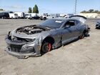2019 Chevrolet Camaro Ss Gray vin: 1G1FE1R74K0144499