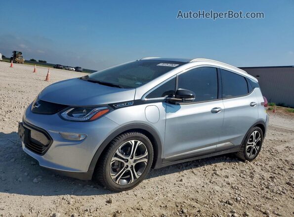 1G1FX6S04J4118738 2018 CHEVROLET BOLT Синий Передняя левая четверть