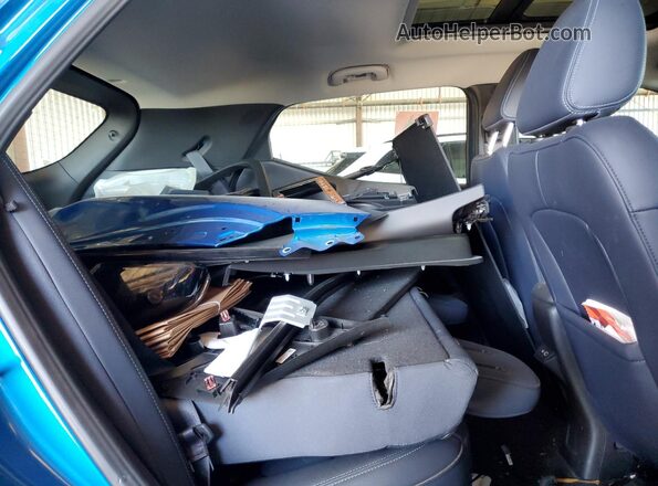 1G1FZ6S06N4132270 2022 CHEVROLET BOLT Синий Вид задних сидений