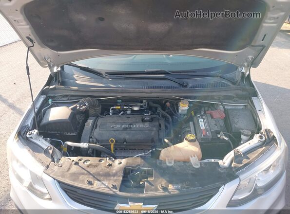1G1JB5SH5J4120636 2018 CHEVROLET SONIC Silver უკანა ხედი