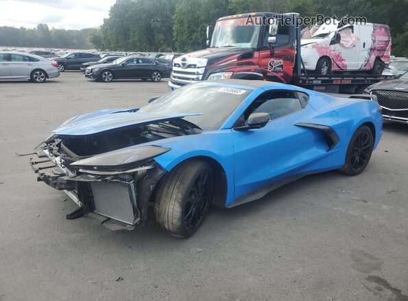1G1YA2D40R5114730 2024 CHEVROLET CORVETTE Blue Front left