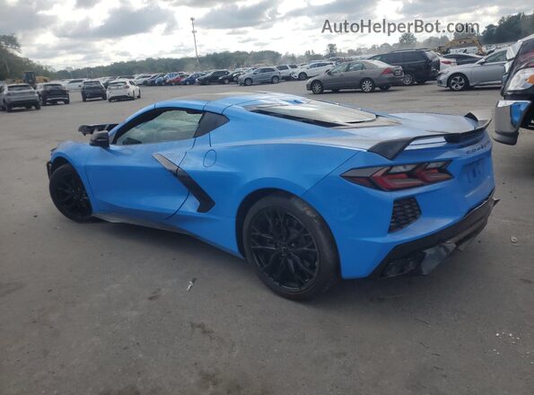1G1YA2D40R5114730 2024 CHEVROLET CORVETTE Blue Rear left