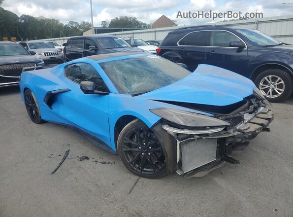 1G1YA2D40R5114730 2024 CHEVROLET CORVETTE Blue Front right