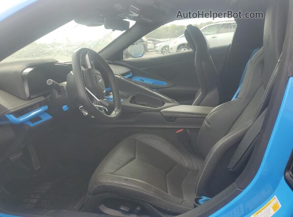 1G1YA2D40R5114730 2024 CHEVROLET CORVETTE Blue Front interior view