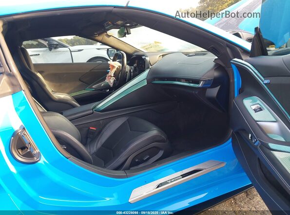 1G1YA2D42P5111096 2023 CHEVROLET CORVETTE Синий Вид салона спереди