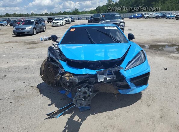 1G1YB2D42R5104553 2024 CHEVROLET CORVETTE Blue Front view