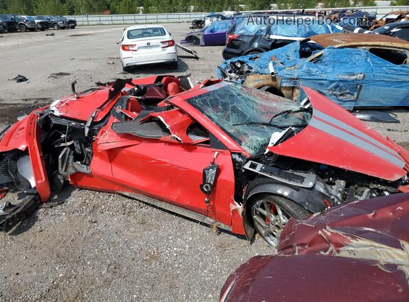 1G1YC3D47R5114742 2024 CHEVROLET CORVETTE Red წინა მარჯვენა