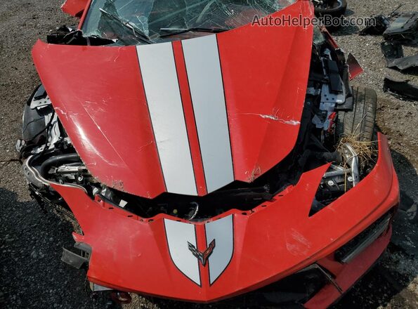 1G1YC3D47R5114742 2024 CHEVROLET CORVETTE Red უკანა სალონის ხედი