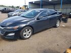 2019 Chevrolet Malibu Ls Black vin: 1G1ZB5ST1KF105029