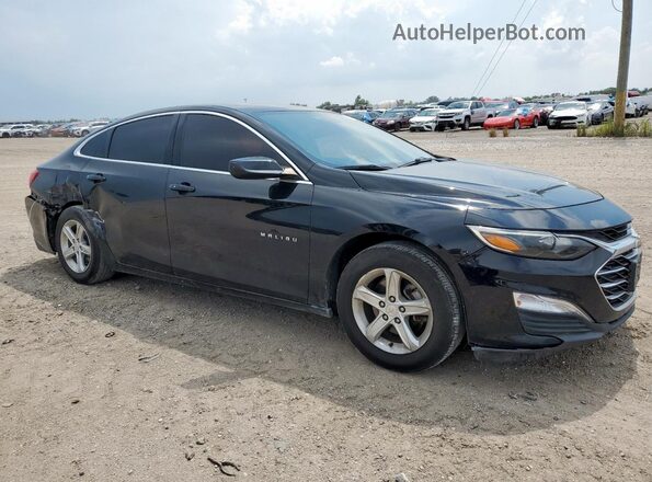 1G1ZB5ST6MF049768 2021 CHEVROLET MALIBU Black Передня права чверть