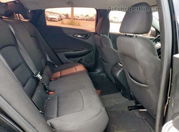 1G1ZB5ST6MF049768 2021 CHEVROLET MALIBU Black Вид задніх сидінь