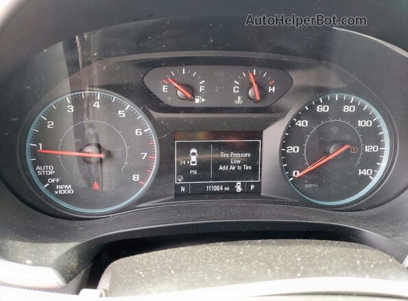 1G1ZB5ST6MF049768 2021 CHEVROLET MALIBU Black Вид щитка приладів