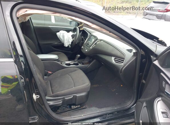 1G1ZB5ST7JF216988 2018 CHEVROLET MALIBU Черный Вид салона спереди