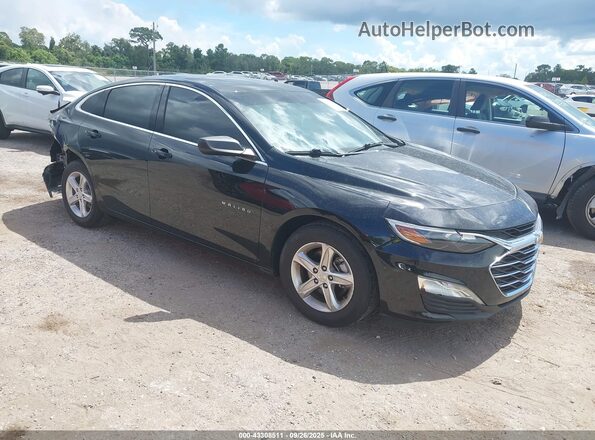 1G1ZB5ST8MF041168 2021 CHEVROLET MALIBU Черный Передняя правая четверть