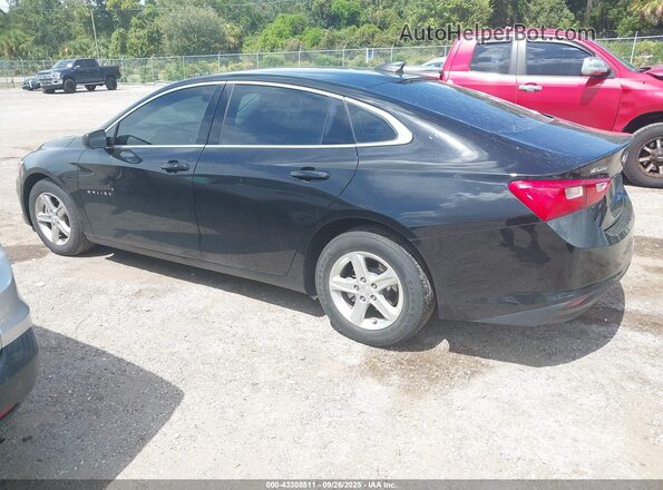 1G1ZB5ST8MF041168 2021 CHEVROLET MALIBU Черный Задняя левая четверть